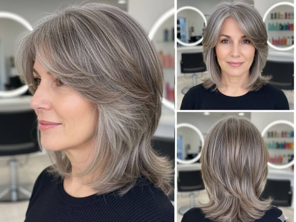 how to transition gray hair without looking awkward featured image.