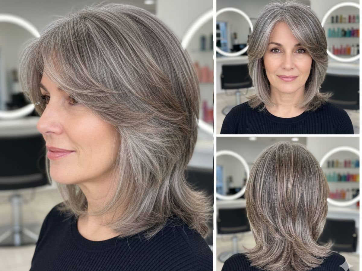 how to transition gray hair without looking awkward featured image.
