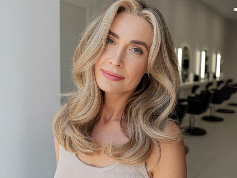 hair color mistakes over 50 - overdoing blonde.