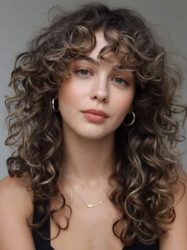 curly teddy bear hair color.