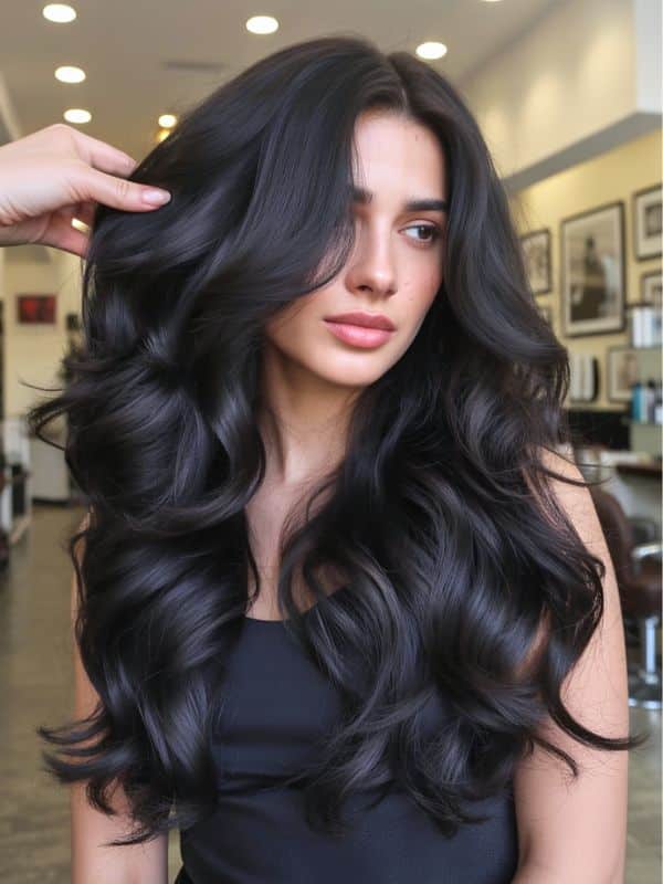 black velvet hair color ideas