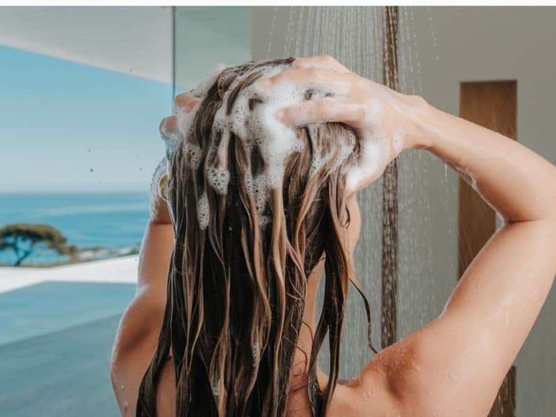 Bleached Hair Falling Apart This Winter? Do This Before It Gets Worse 2 hair washing blonde hair shampoo