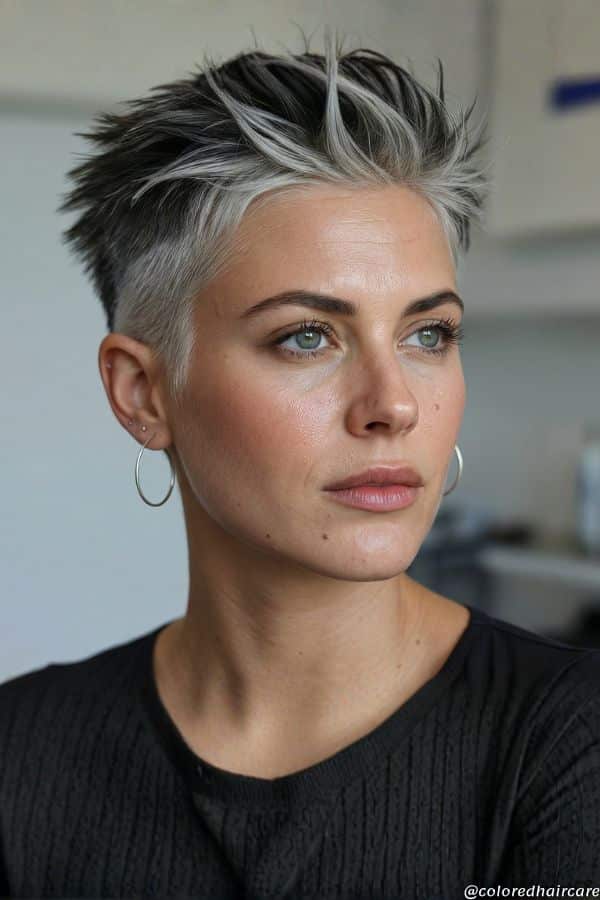 Reverse Gray Hair Is Now The Trendiest Way to Go Silver 2 Reverse Gray Hair