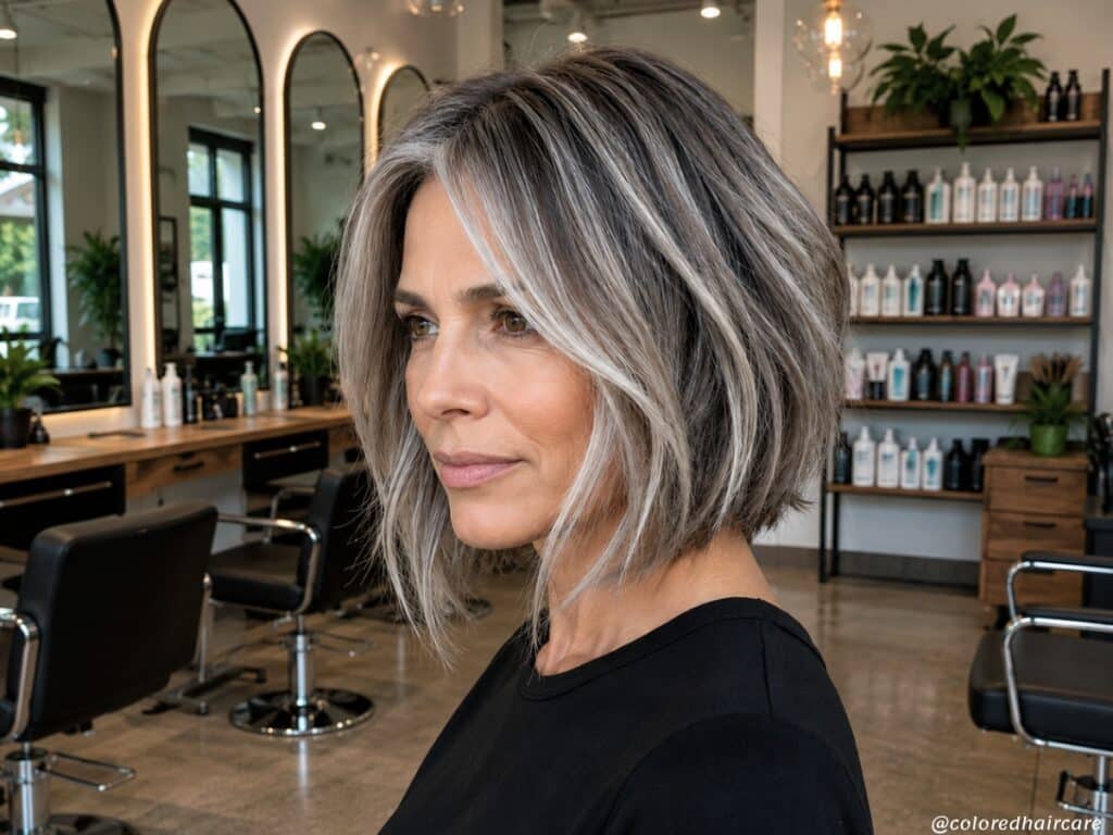 how to wear gray hair