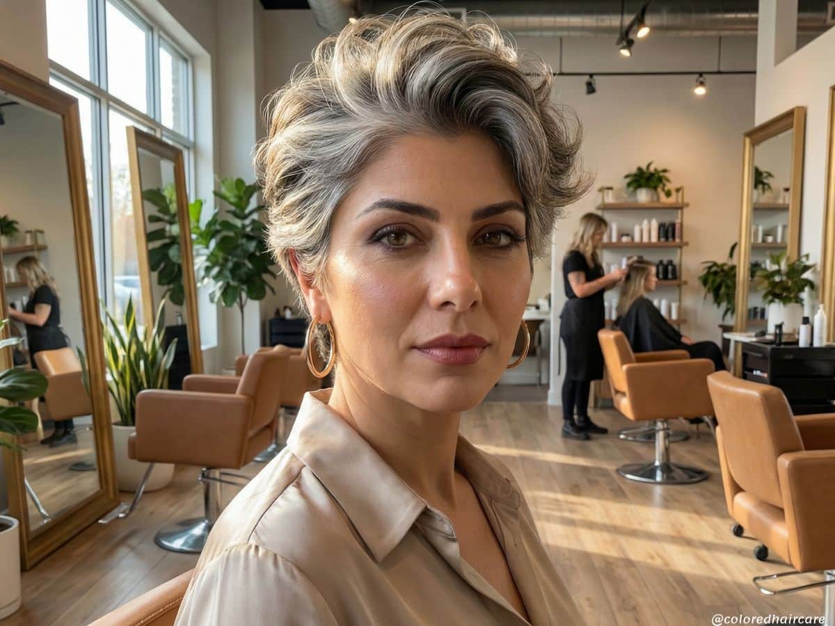 Colored Hair Care Expert Tips, Guides & Ideas for Show-Stopping Hair Color 57 skunk stripe hair featured image