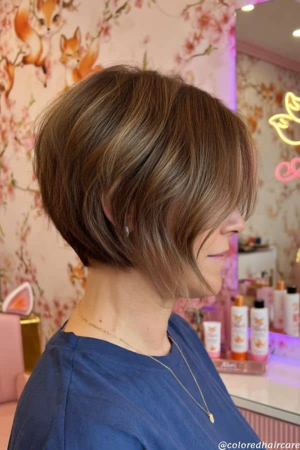 bronde bixie cut