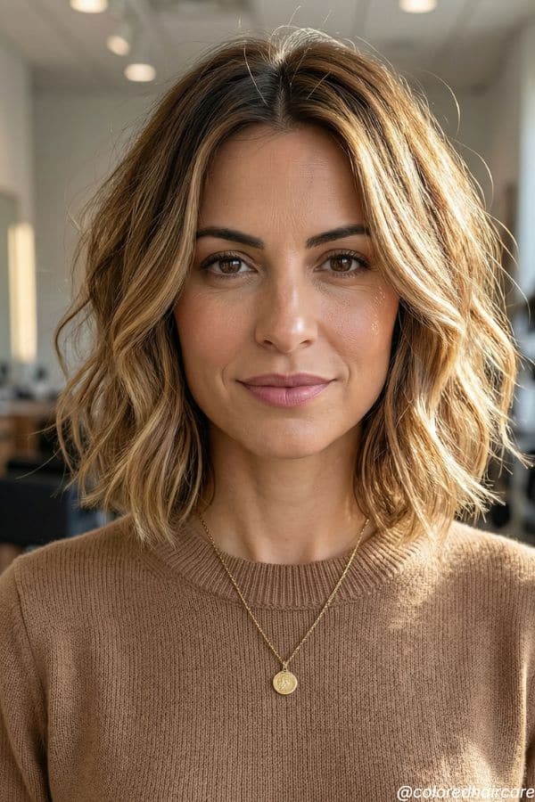 golden brown hair color