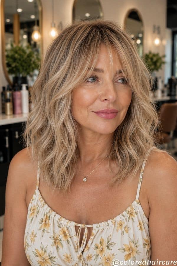 Summer Hair Colors for Women Over 50 That Feel Fresh, Modern, and Genuinely Chic 4 sandy bronde hair color ideas