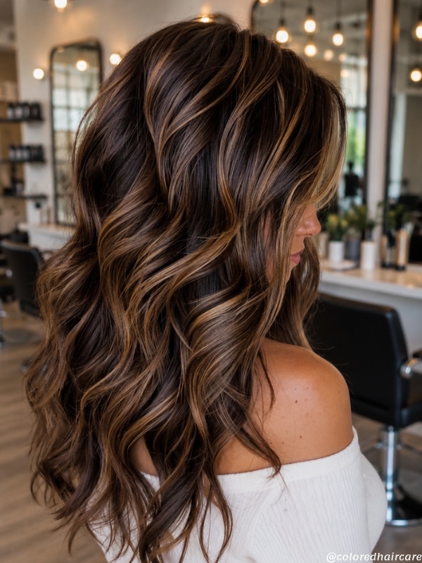 These 25 Chocolate Hair Color Ideas Are Making Everyone Want to Go Brunette 6 chocolate balayage hair color ideas