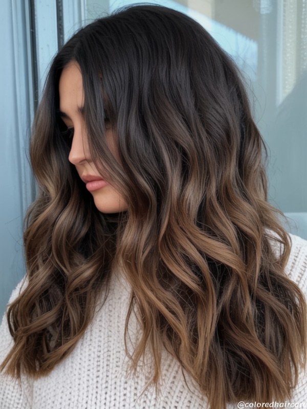 These 25 Chocolate Hair Color Ideas Are Making Everyone Want to Go Brunette 18 chocolate ombre hair color