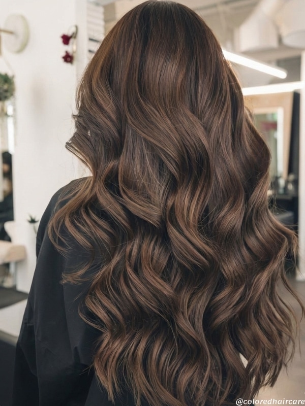 These 25 Chocolate Hair Color Ideas Are Making Everyone Want to Go Brunette 4 dark chocolate brown hair color